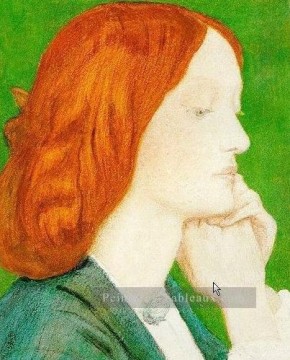  Gabriel Peintre - Elizabeth Siddal préraphaélite Fraternité Dante Gabriel Rossetti